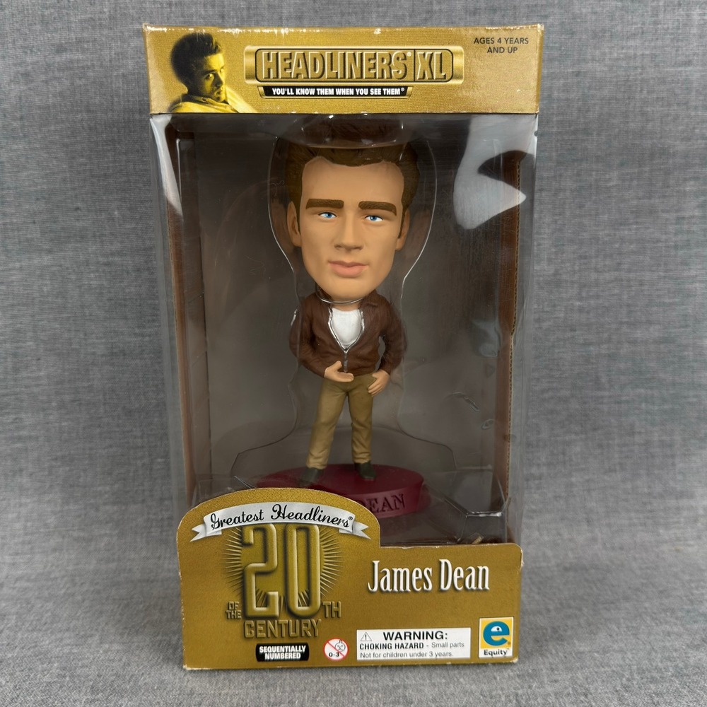 James Dean Headliners XL Limited Edition Figurine COA #221/25000 New Sealed